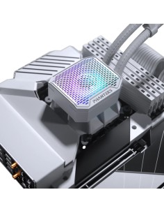 Phanteks Glacier One 360M25G2 Carcasa del ordenador Kit de refrigeración líquida 12 cm Blanco 1 pieza(s) 2