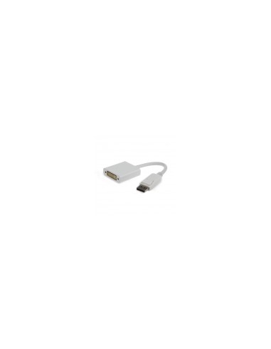 ADAPTADOR GEMBIRD DISPLAYPORT MACHO A DVI HEMBRA BLANCO A-DPM-DVIF-002-W