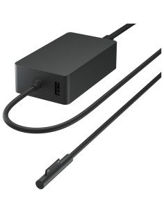 Microsoft Surface 65W Power Supply Portátil, Tableta Negro Corriente alterna Interior