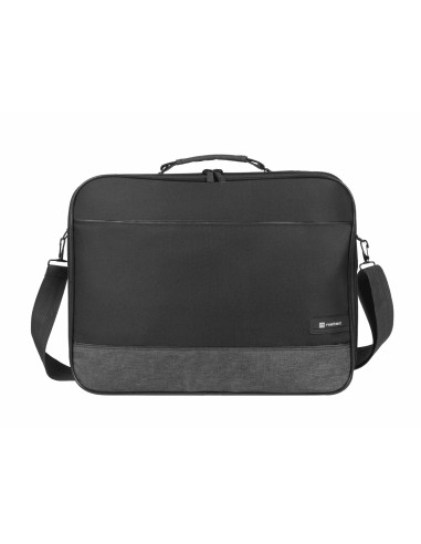 NATEC Impala 2 43,9 cm (17.3") Bandolera Negro, Gris