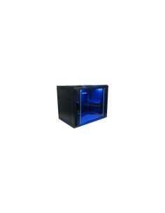 Phasak PHO 2109 armario rack 9U Bastidor de pared Negro