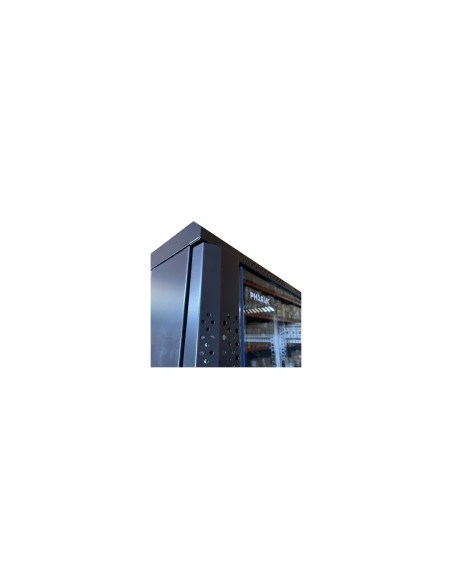 Phasak Armario Rack PRO 19" 32U 600 x 800 negro con ventilación - PHO 6832 (desmontado)