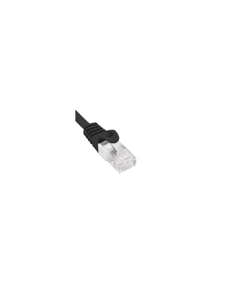 Phasak Cable de Red 100% Cu Cat.6 UTP Sólido Negro 1M