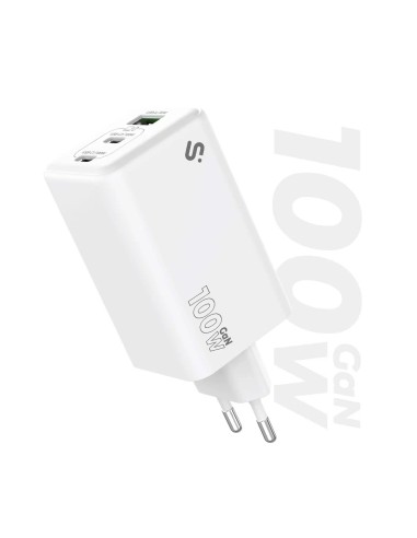 SUBBLIM SUBCHG-6G1003 cargador de dispositivo móvil Universal Blanco Corriente alterna Carga rápida Interior