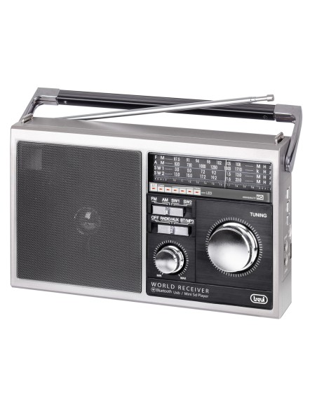 Trevi MB 749 W Portátil Negro, Blanco