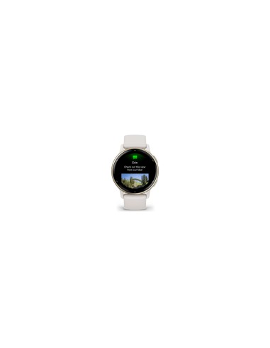 Garmin Vivoactive 5 3,05 cm (1.2") AMOLED Digital 390 x 390 Pixeles Pantalla táctil Blanco Wifi GPS (satélite)
