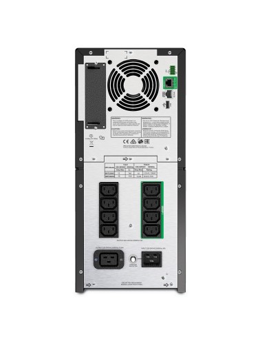 APC sistema de alimentación ininterrumpida (UPS) LÍ­nea interactiva 3000 VA, 2700 W, 9 salidas AC Negro
