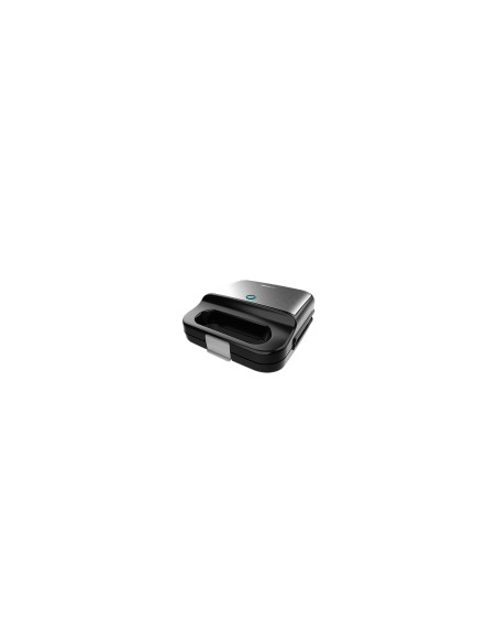 Cecotec 04309 sandwichera 1000 W Negro, Acero satinado