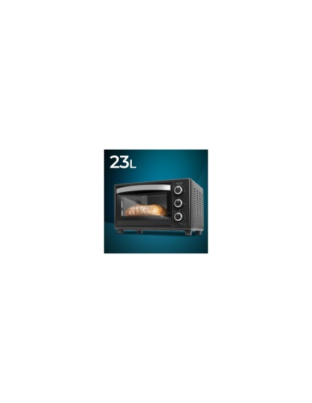 Cecotec 03817 horno tostador 23 L 1500 W Negro Parrilla