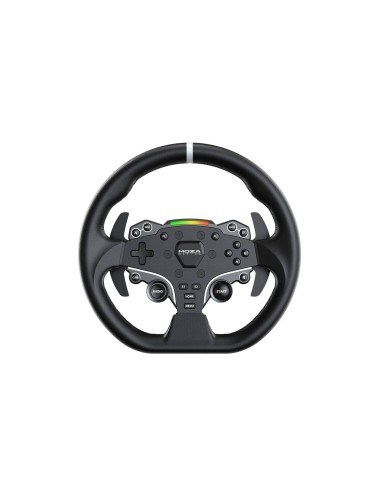 Moza Racing RS20 mando y volante Negro Volante + Pedales PC