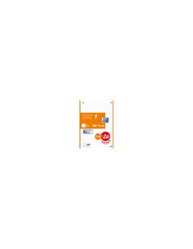 Oxford 400158163 papel de cuaderno 210 x 297 mm (A4) 120 hojas