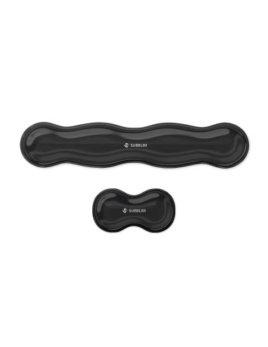 SUBBLIM SUBMP-04E061 descansa muñecas Poliuretano (PU), Silicona Negro