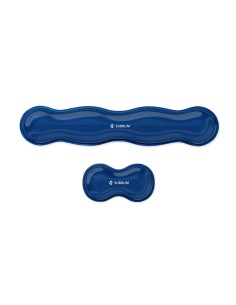 SUBBLIM SUBMP-04E060 descansa muñecas Poliuretano (PU), Silicona Azul