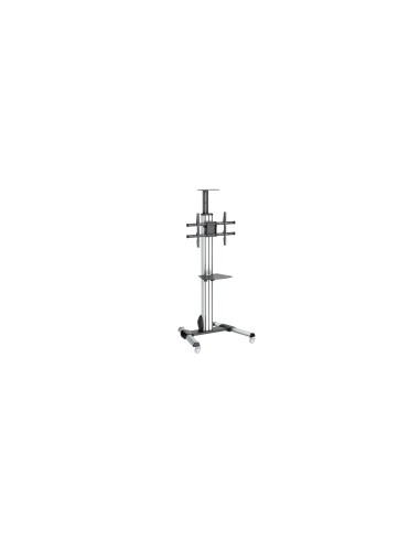 StarTech.com Carro de Transporte para Televisor de 32 a 70 Pulgadas - Carrito AV Móvil Mesa Rodante para TV VESA con Ajuste de u