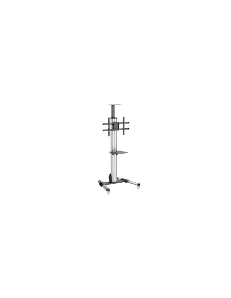 StarTech.com Carro de Transporte para Televisor de 32 a 70 Pulgadas - Carrito AV Móvil Mesa Rodante para TV VESA con Ajuste de u