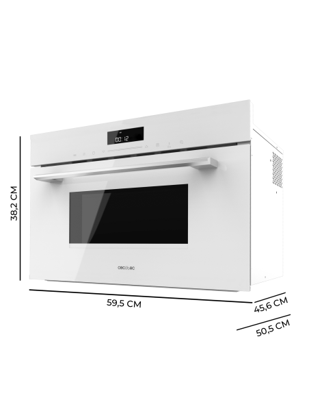 Bolero Hexa MW703800 Glass White