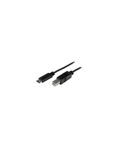 StarTech.com Cable de 2m USB-C a USB B Macho a Macho negro