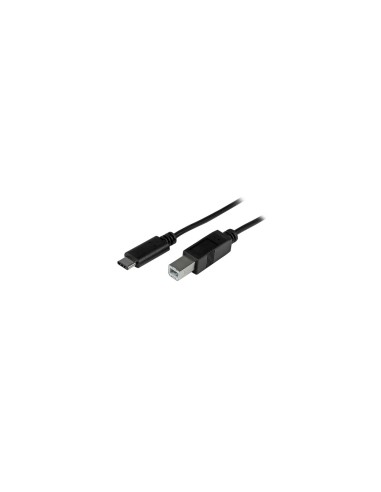 StarTech.com Cable de 2m USB-C a USB B Macho a Macho negro