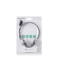 AURICULARES EWENT DIADEMA MICROFONO EW3567 2