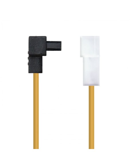 Nanocable 10.19.0201 cable de alimentación interna acodado Molex 4pin/M a SATA/H 16cm