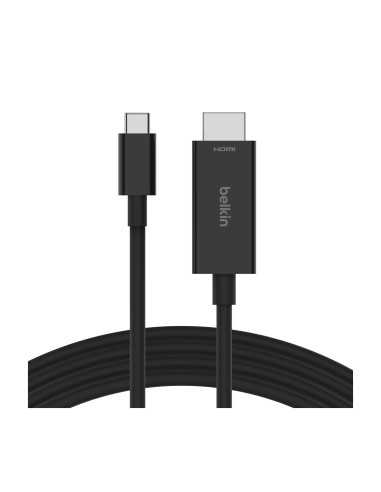 Belkin AVC012bt2MBK 2 m USB Tipo C HDMI Negro