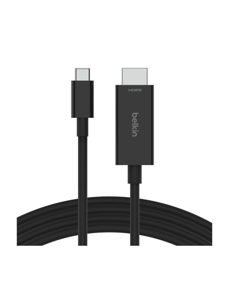 Belkin AVC012bt2MBK 2 m USB Tipo C HDMI Negro
