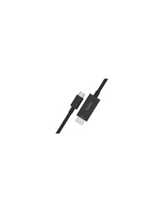 Belkin AVC012bt2MBK 2 m USB Tipo C HDMI Negro 2
