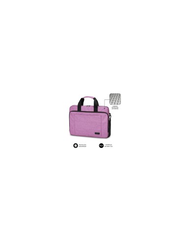 SUBBLIM Maletín Ordenador Air Padding Laptop bag 15,6" Rosa