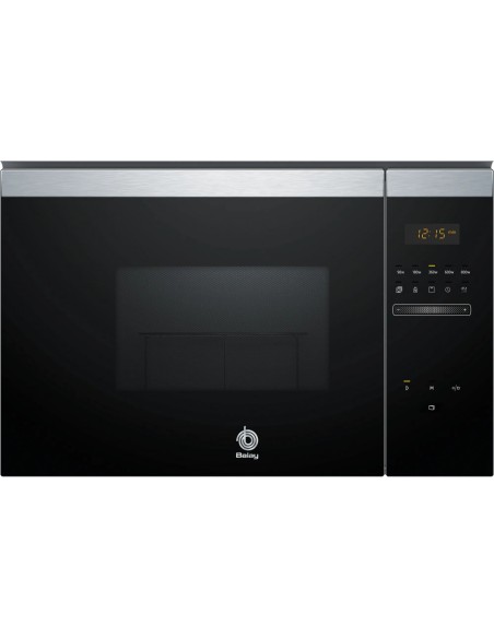 Balay 3CG4172X2 microondas Integrado Microondas con grill 20 L 800 W Negro, Acero inoxidable