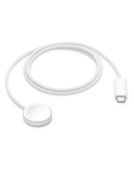 Apple MT0H3TY/A?ES cargador de dispositivo móvil Reloj inteligente Blanco USB Cargador inalámbrico Carga rápida Interior