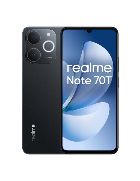 realme Note 70T 17,1 cm (6.74") SIM doble Android 15 4G USB Tipo C 4 GB 128 GB 6000 mAh Negro