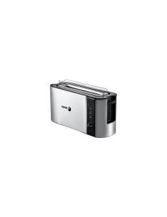 Fagor Bigtoast Steel 6 2 rebanada(s) 1000 W Negro, Acero inoxidable