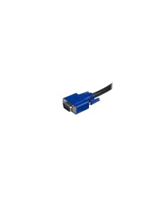 StarTech.com Cable KVM de 1.8m Todo en Uno VGA USB A USB B HD15 - 6ft Pies 2 en 1 - Negro 2