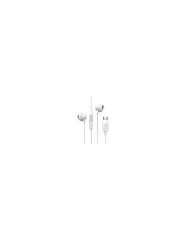 Energy Sistem EasyPods Auriculares Alámbrico Dentro de oído Llamadas/Música USB Tipo C Blanco