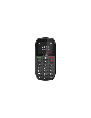 Gigaset GL395 5,59 cm (2.2") 90 g Negro Teléfono para personas mayores