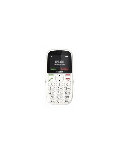 Gigaset GL395 5,59 cm (2.2") 90 g Blanco Teléfono para personas mayores