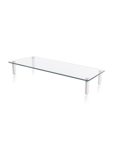 Equip Soporte de cristal para monitor de sobremesa