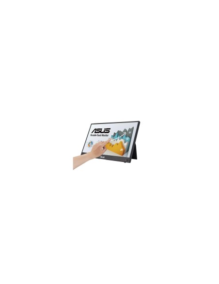 ASUS ZenScreen MB16AMTR pantalla para PC 39,6 cm (15.6") 1920 x 1080 Pixeles Full HD LCD Pantalla táctil Negro
