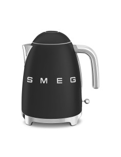 Smeg KLF03BLMEU tetera eléctrica 1,7 L 2400 W Negro, Cromo