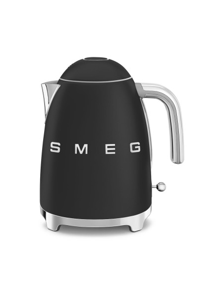 Smeg KLF03BLMEU tetera eléctrica 1,7 L 2400 W Negro, Cromo