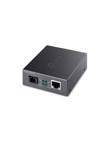 TP-Link TL-FC111PB-20 convertidor de medio 100 Mbit/s Negro