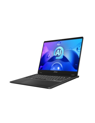MSI Prestige 14 AI EVO C1MG-023ES Intel Core Ultra 7 155H Portátil 35,6 cm (14") Full HD+ 16 GB DDR5-SDRAM 1 TB SSD Wi-Fi 7 (802