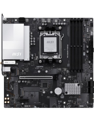 MSI PRO B840M-P WIFI6E placa base AMD B840 Zócalo AM5 micro ATX