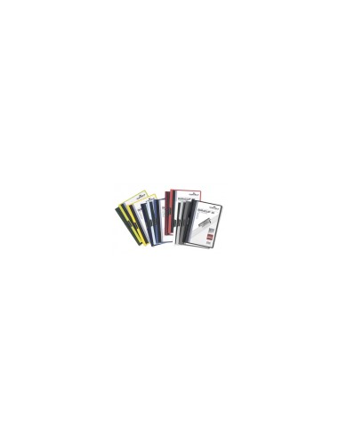 Durable DURACLIP 30 A4 PVC Negro, Verde, Transparente