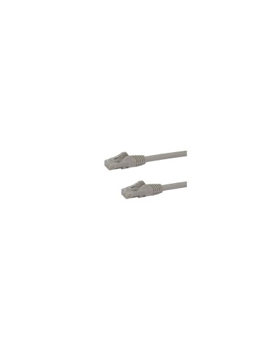 StarTech.com Cable de Red Gigabit Cat6 Ethernet RJ45 sin Enganche Snagless - 10m Gris