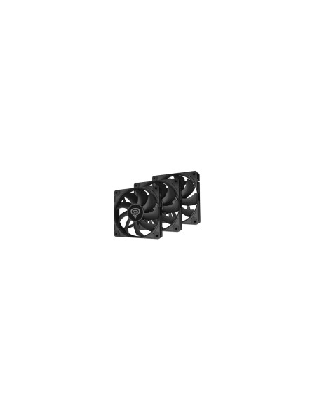 GENESIS Oxal 120 Carcasa del ordenador Ventilador 12 cm Negro 3 pieza(s)