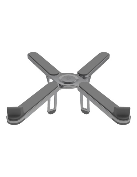 Celly SWMAGICSTANDX soporte para ordenador portátil Soporte para ordenador portátil y tableta Gris Oscuro 40,6 cm (16")