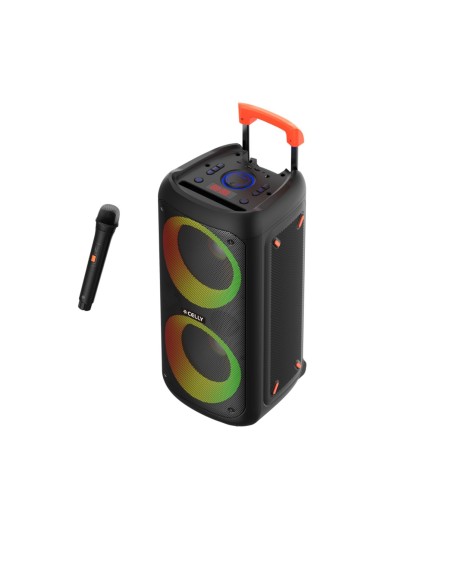 Celly PARTYSPEAKERWLM altavoz portátil o de fiesta Altavoz para fiestas Negro 40 W