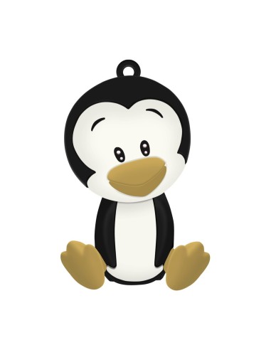 Celly PBPENGUIN batería externa Polímero de litio 2600 mAh Negro, Blanco, Amarillo