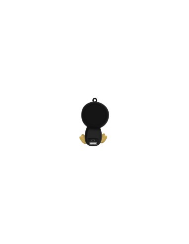 Celly PBPENGUIN batería externa Polímero de litio 2600 mAh Negro, Blanco, Amarillo